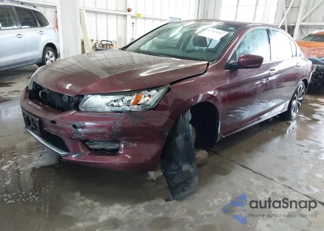 2014 Honda Accord Sport z USA, uszkodzony, nr VIN 1HGCR2F58EA277774